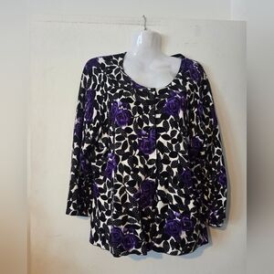 Precis Striking Floral Cardigan